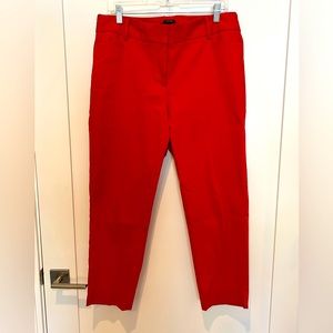 Talbot’s red Hampshire ankle dress slacks, size 12P